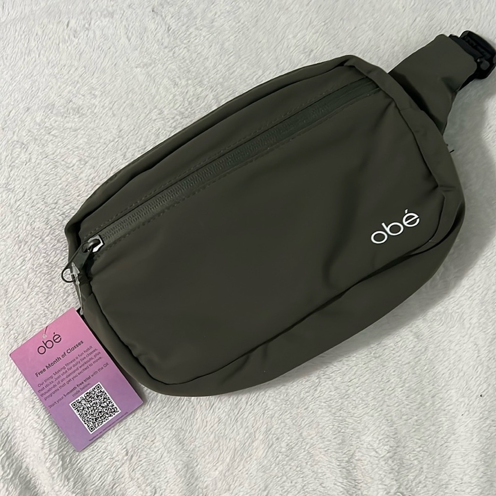 NWT Obe Fitness Fanny Pack Sling Belt Bag